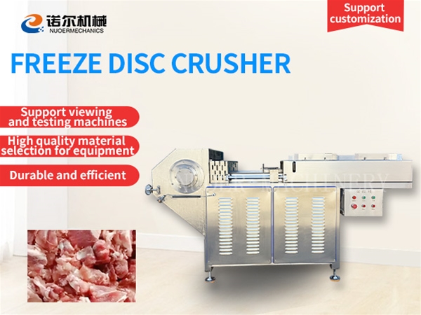 Freeze disc crusher