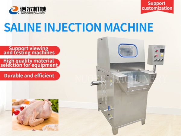 Saline injection machine