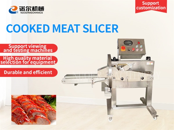 Cooked meat slicer